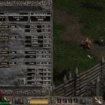 Using 8 computers in party with all 8 players in Blood Moor with another character (sharing EXP)